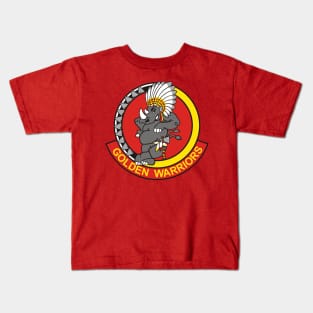 F/A18 Rhino - VFA87 Golden Warriors Kids T-Shirt